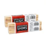 8-Inch Wood Shim by Nelson Wood Shims Brown Kiln Dried Rod-0