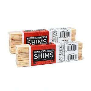 8-Inch Wood Shim by Nelson Wood Shims Brown Kiln Dried Rod-0
