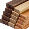 Exotic Wood Zone Mixed Hardwood Sheet Boards 15 Pack 3/4 x 2 x 24 Inch-0