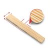 8-Inch Wood Shim by Nelson Wood Shims Brown Kiln Dried Rod-3