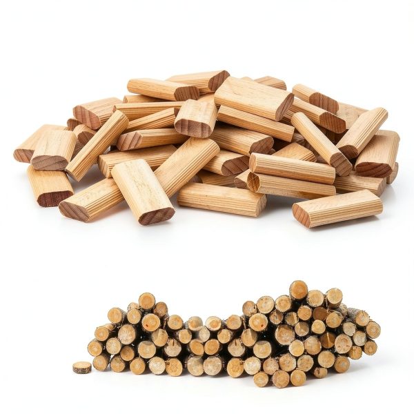 Beech Wood Tenon 90 Pack Niaimei Solid Hardwood Floating Tenon-5