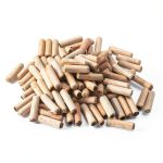 uxcell Hardwood Dowel Pin 8x30mm Wood Twill Chamfered for Furniture-0