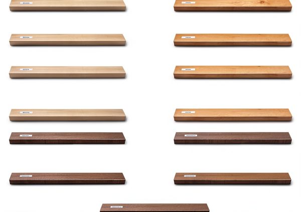 Exotic Wood Zone Mixed Hardwood Sheet Boards 15 Pack 3/4 x 2 x 24 Inch-4