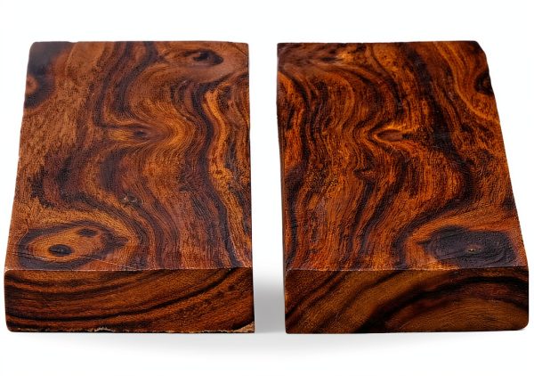 Desert Ironwood Knife Scales IECAP LLC 2‑Piece Modern Handles-8