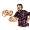 Beech Wood Tenon 90 Pack Niaimei Solid Hardwood Floating Tenon-4