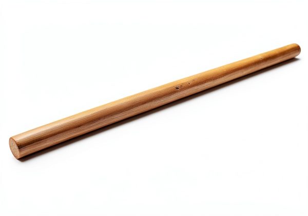 Cindoco 36 Inch Solid Wood Rod Straight Grained Smooth Sanded-1