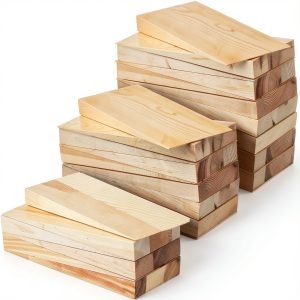 Wood Shims Leinuosen KOO-0796 30‑Piece Pine Set Moisture‑Resistant-0