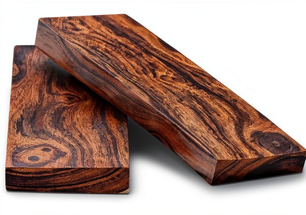 Desert Ironwood Knife Scales IECAP LLC 2‑Piece Modern Handles-2