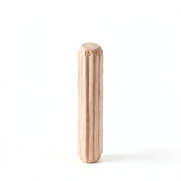uxcell Wooden Dowel Pins 6mm x 30mm Pack of 150 Solid Wood-1