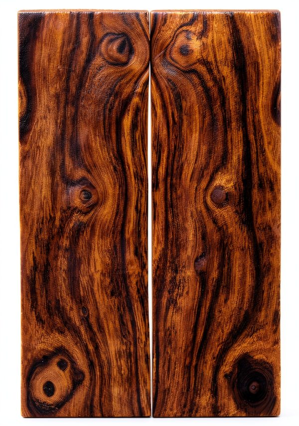 Desert Ironwood Knife Scales IECAP LLC 2‑Piece Modern Handles-0