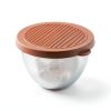 2.4 oz Sauce Containers 6-Pack Snap Lids Stainless Steel VOZDEPALS-4