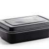 50-Pack Reusable Meal Prep Containers Microwave Safe Food Storage Containers with Lids, 28 oz - 1 Compartment Take Out Disposable Plastic Bento Lunch Box To Go, BPA Free - Dishwasher & Freezer Safe-2
